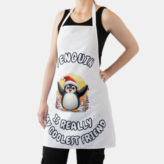 Pinguïns zijn mijn coolste vrienden" Schattigee Pe Schort (Insitu)