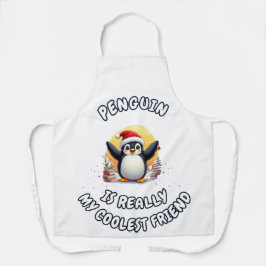 Pinguïns zijn mijn coolste vrienden" Schattigee Pe Schort