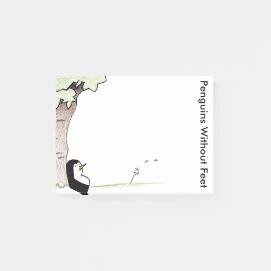 Pinguïns zonder eten post-it® notes (Voorkant)