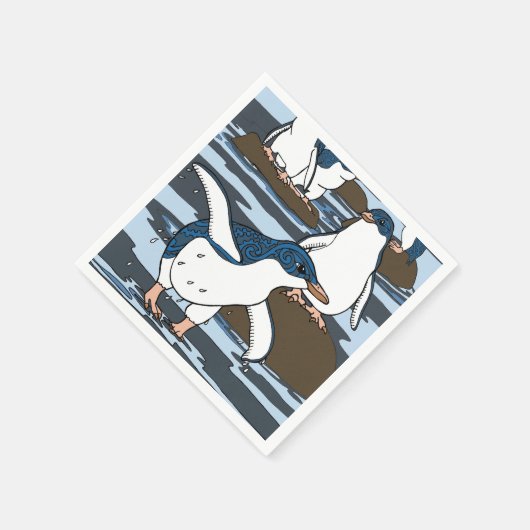 pinguïnservet servet (Hoek)