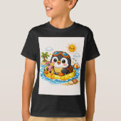 Pinguïnstrand Float T-shirt (Voorkant)