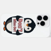 Pinguïnteken: Mis het niet Case-Mate iPhone Case (Achterkant (horizontaal))