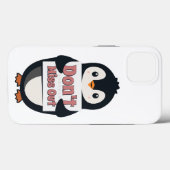 Pinguïnteken: Mis het niet Case-Mate iPhone Case (Achterkant (horizontaal))