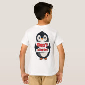 Pinguïnteken: Mis het niet T-shirt (Achterkant volledig)
