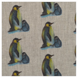 Pinguïntekening Stof