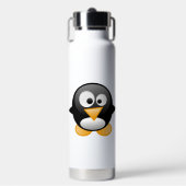 pinguïntuxdier waterfles (Voorkant)