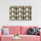Pinguïnvogel Canvas Afdruk (Insitu (Woonkamer))