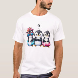 Pinguïnvrienden – Schattige Kawaii Pinguïn T-shirt