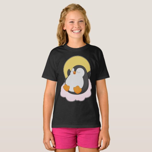 Pinguïnwolken T-shirt (Voorkant volledig)