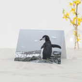 pinguïnzilla kaart (Gele Bloem)