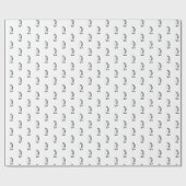 pinguïstisch keizerdier cadeaupapier (Vlak)