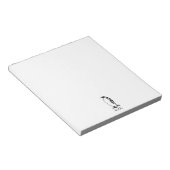 pinguïstisch keizerdier notitieblok (Schuin)