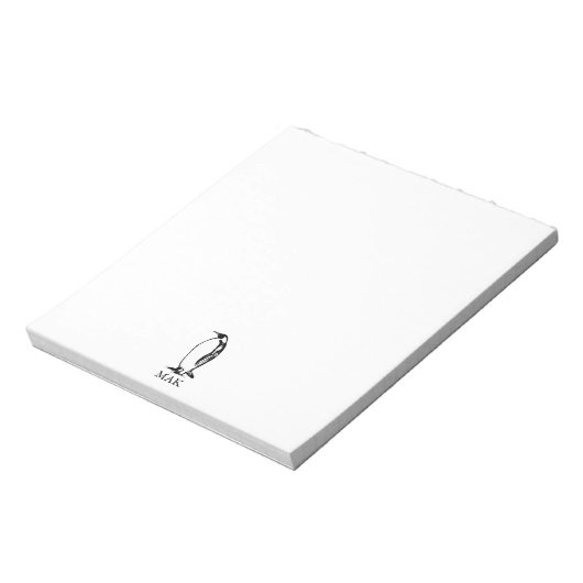 pinguïstisch keizerdier notitieblok (Linkerzijde)