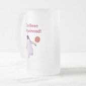 Pingwinned Penguin Ping Pong Matglas Bierpul (Voorkant links)