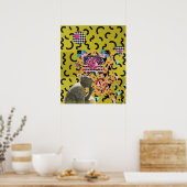 Pinheaded Memphis Design Project 2025 Poster (Keuken)