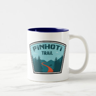Pinhoti Trail Alabama Georgia Tweekleurige Koffiemok