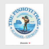 Pinhoti Trail (C) Sticker (Vel)