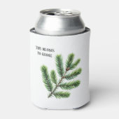 Pining voor het buitenleven gepersonaliseerd blikjeskoeler (Blikje Voorkant)