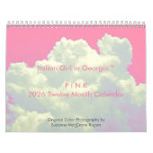 PINK - 2026 Twelve Month Calendar Kalender (Hoes)