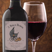 Pink A Baby is Baby shower brouwen Wijn Etiket