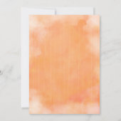 Pink-a-Boo Halloween Baby shower Feestuitnodiging Kaart (Achterkant)