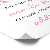 Pink A Little Ray of Sunshine Envelope Station Poster (Hoek)