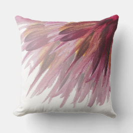 Pink Abstract Floral Watercolor Hand-painted Buitenkussen