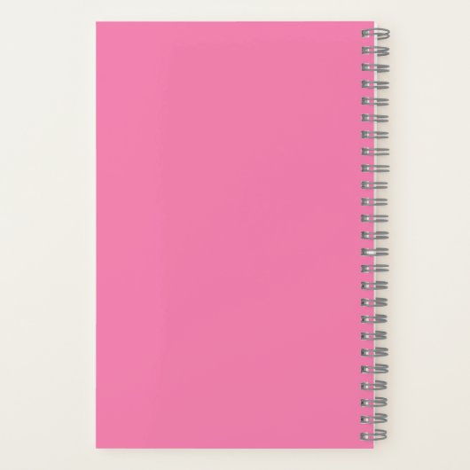 Pink Aesthetic Journal for Fun & Fancy Vibes Notitieboek (Achterkant)