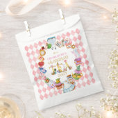 Pink Alice in Wonderland 4th Birthday   Bedankzakje (Geknipt)