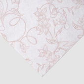 Pink Allure Blush Feminine Packaging Style Tissuepapier (Detail)