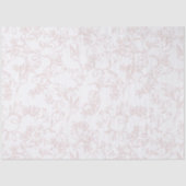 Pink Allure Blush Feminine Packaging Style Tissuepapier (Voorkant)