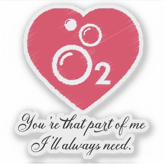 Pink Always Lover Sticker (Voorkant)