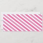 Pink Amusement Park Birthday Invitation Ticket Kaart (Achterkant)