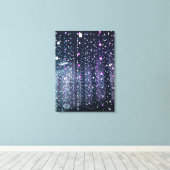 Pink and Black Canvas Afdruk (Insitu (Houten vloer))