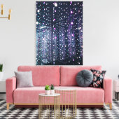 Pink and Black Canvas Afdruk (Insitu (Woonkamer))