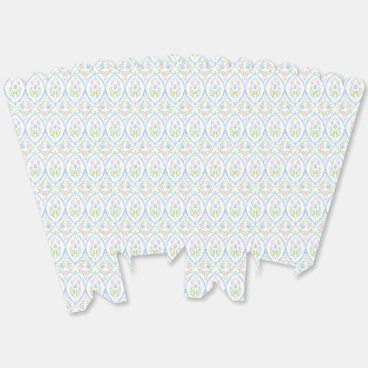 Pink and Blue Grandmillennial Bedankdoosjes (Ongevouwen)