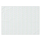 Pink and Blue Grandmillennial Tafelkleed (Voorkant (Horizontaal))