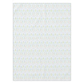 Pink and Blue Grandmillennial Tafelkleed (Voorkant)