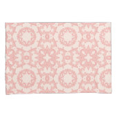 Pink And Cream Farmhouse  Kussensloop (Voorkant-Rechts)