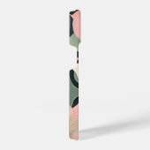 Pink and Cream - Luna Moth and Moonflowers   iPhone Hoesje (Rechterkant)