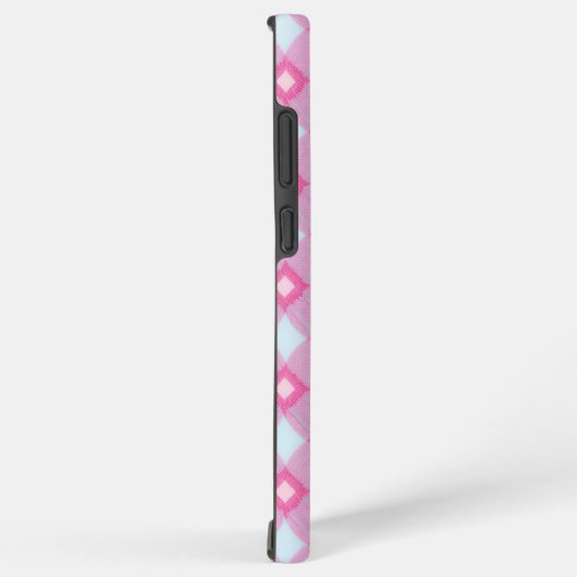 Pink and Gold Geometric Phone Case Samsung Galaxy Hoesje (Rechterkant)