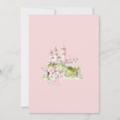 Pink and Gold Kingdom Four-ever a Princess  Kaart (Achterkant)