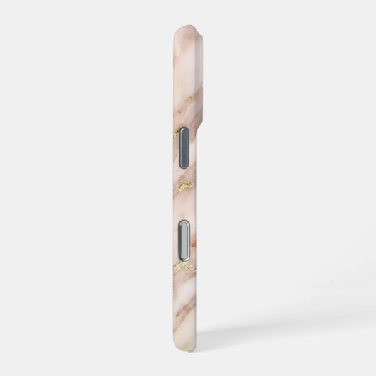 pink and gold marble iPhone hoesje (Rechterkant)