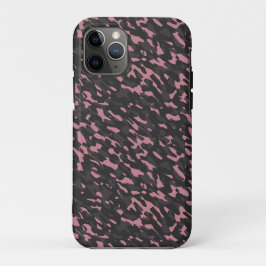 pink and gray camo abstract Case-Mate iPhone case