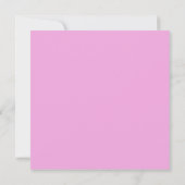 Pink and Gray Modern Botanical Reception Only | Kaart (Achterkant)