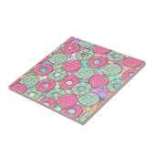 PINK AND MINT COOKIES DONUT SPRINKLE CRUSH TEGELTJE (Zijkant)