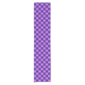 Pink and Purple Color Combination Korte Tafelloper (Voorkant)