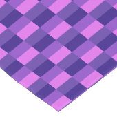 Pink and Purple Color Combination Korte Tafelloper (Hoek)