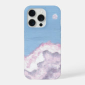 Pink and Purple Fluffy Clouds Phone Case iPhone Hoesje (Achterkant)