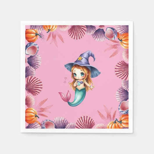 Pink And Purple Seashells  Servet (Voorkant)